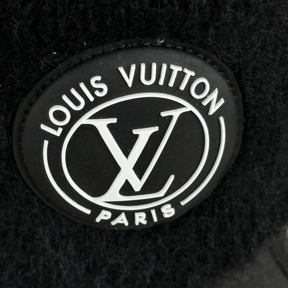Louis Vuitton Star Trail Leather Ankle Boots Black Size 38 / US 7 NEW - Picture 9 of 13